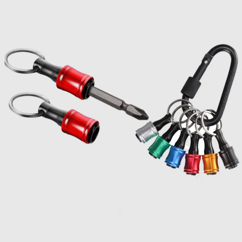 1/4" Hexagonal Screwdriver Bit Holder Key Rings - Image 11
