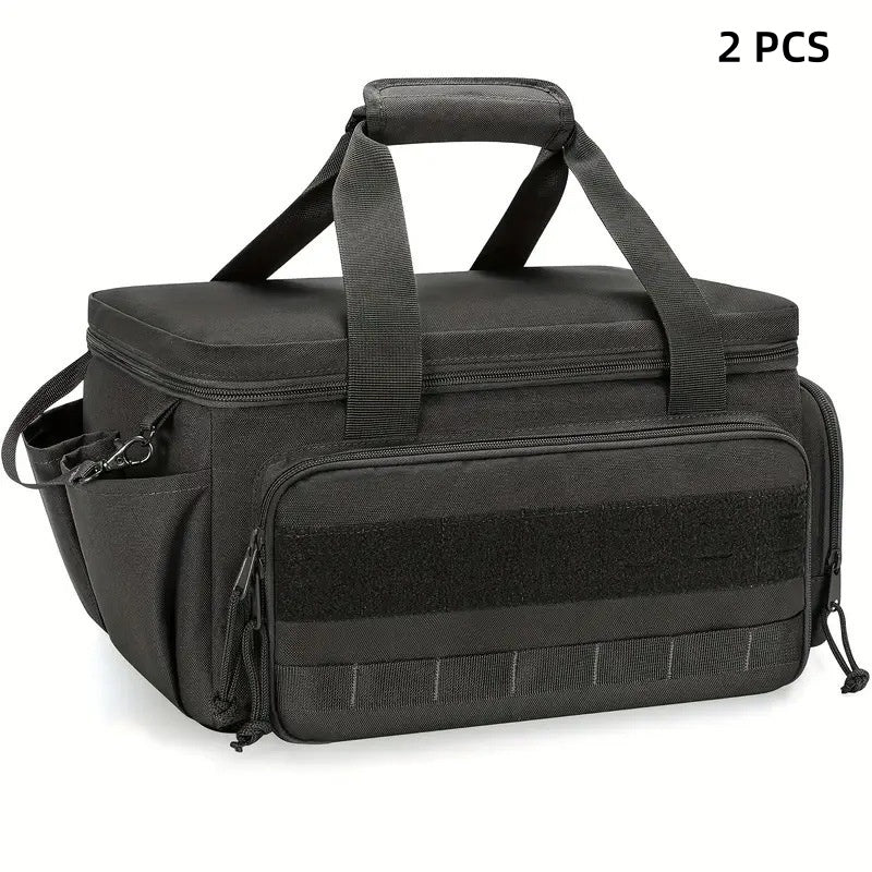 🔥Ultimate Heavy-Duty Canvas Tool Bag with MOLLE System | Professional Organizer & Multi-Pocket Technician Carrier - Image 10