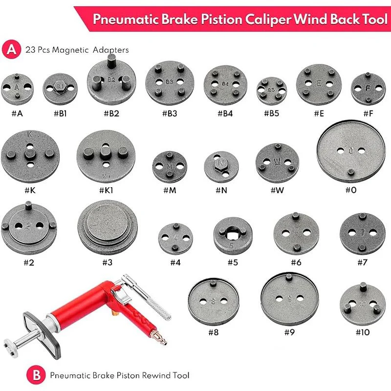 24pcs Pneumatic Brake Caliper Compression Tool - Image 5