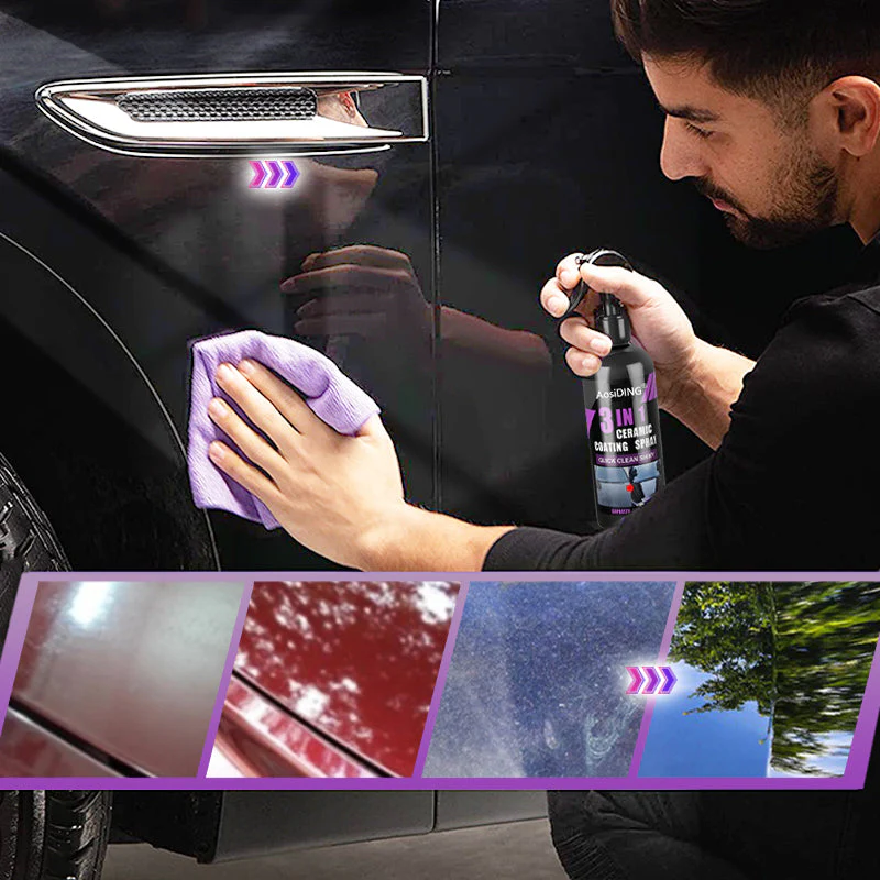 🚘✨3-in-1 Automotive Ceramic Coating Spray - Image 7