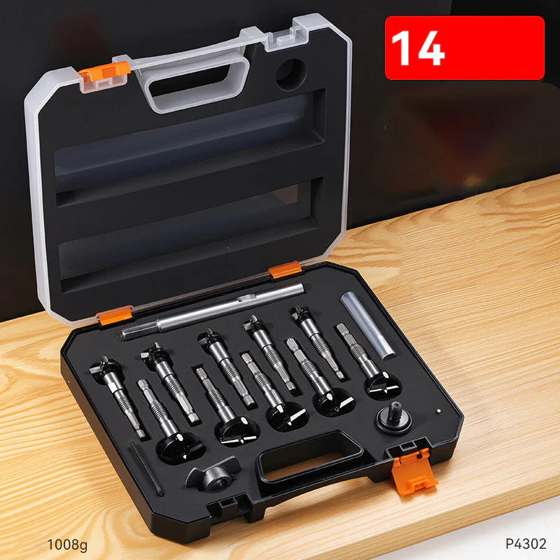 3-in-1 Anti-Slip Hex Shank Wood Hole Saw Kit(50% OFF) - Image 11