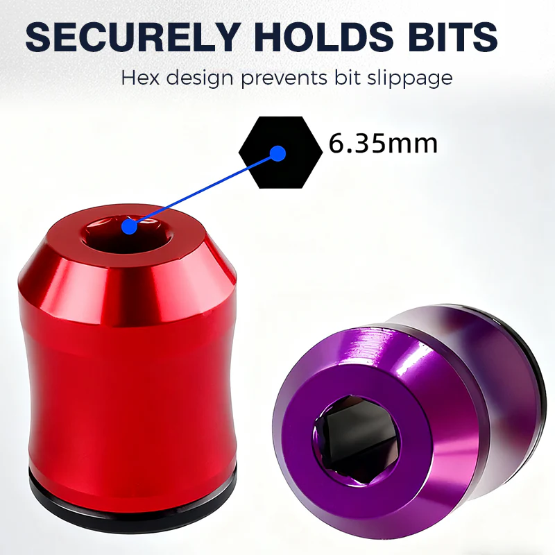 🛠️ Hot Sale⚡ 3-in-1 Magnetic Screwdriver Ring – Quick Bit Swap, Secure Hold & Portable - Image 4