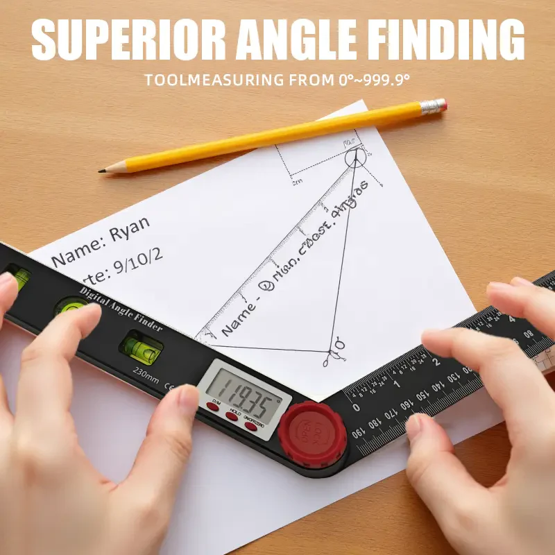 4-in-1 Digital Angle Finder Ruler with Level - Image 2