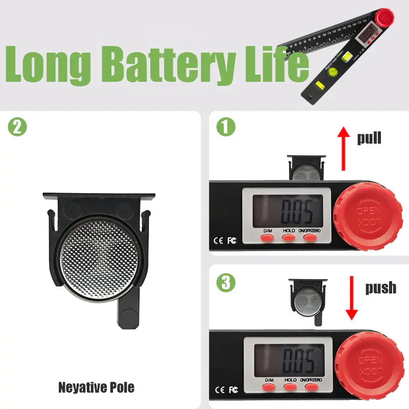 4-in-1 Digital Angle Finder Ruler with Level - Image 4