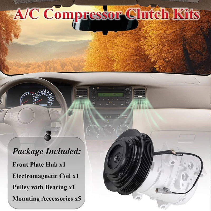 Air Conditioning Compressor Clutch Auto Repair Kit - Image 2