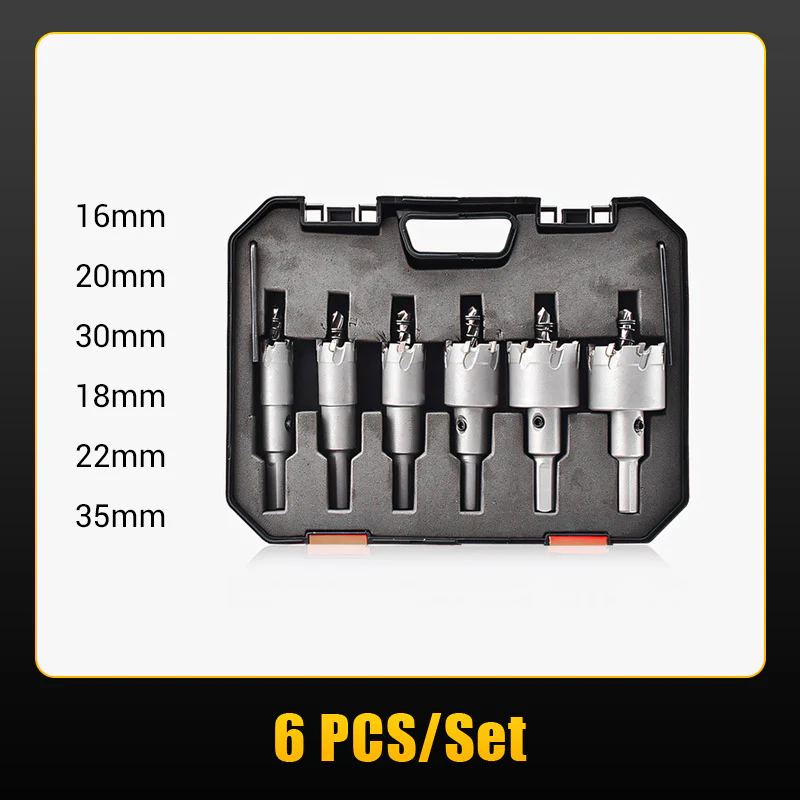Carbide-Tipped Hole Cutter for Metal - Image 10