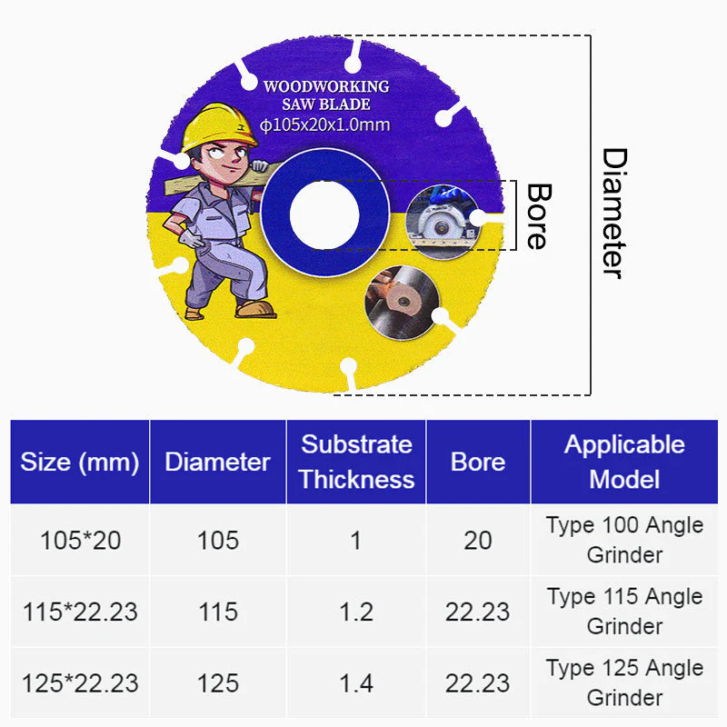 New Alloy Woodworking Saw Blade - Image 8