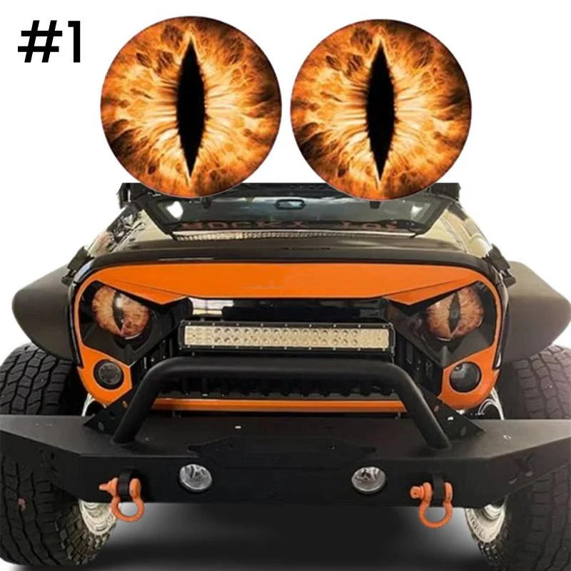 Beast Eyes Headlight Decals (1 Pair) - Image 13