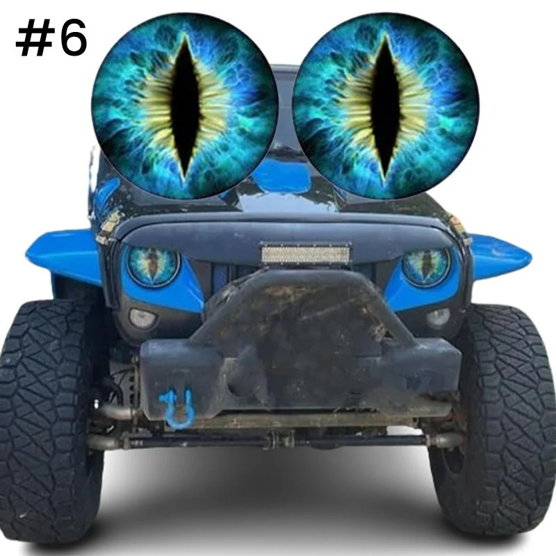 Beast Eyes Headlight Decals (1 Pair) - Image 15