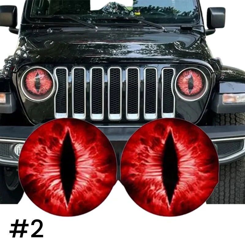 Beast Eyes Headlight Decals (1 Pair) - Image 17