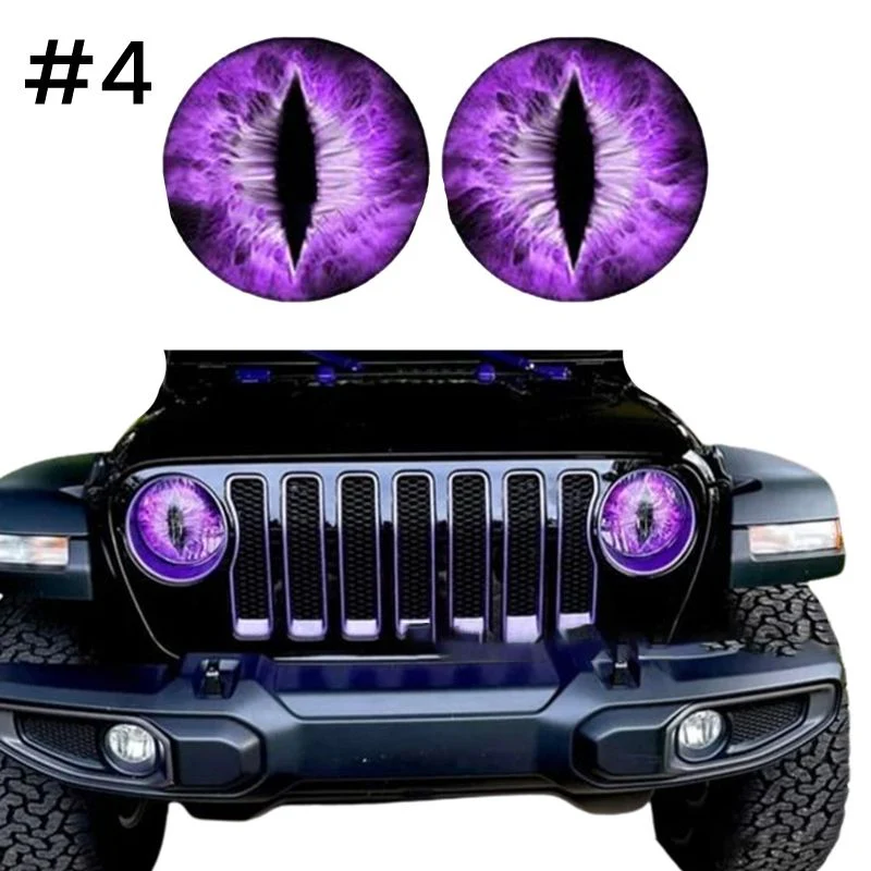Beast Eyes Headlight Decals (1 Pair) - Image 18