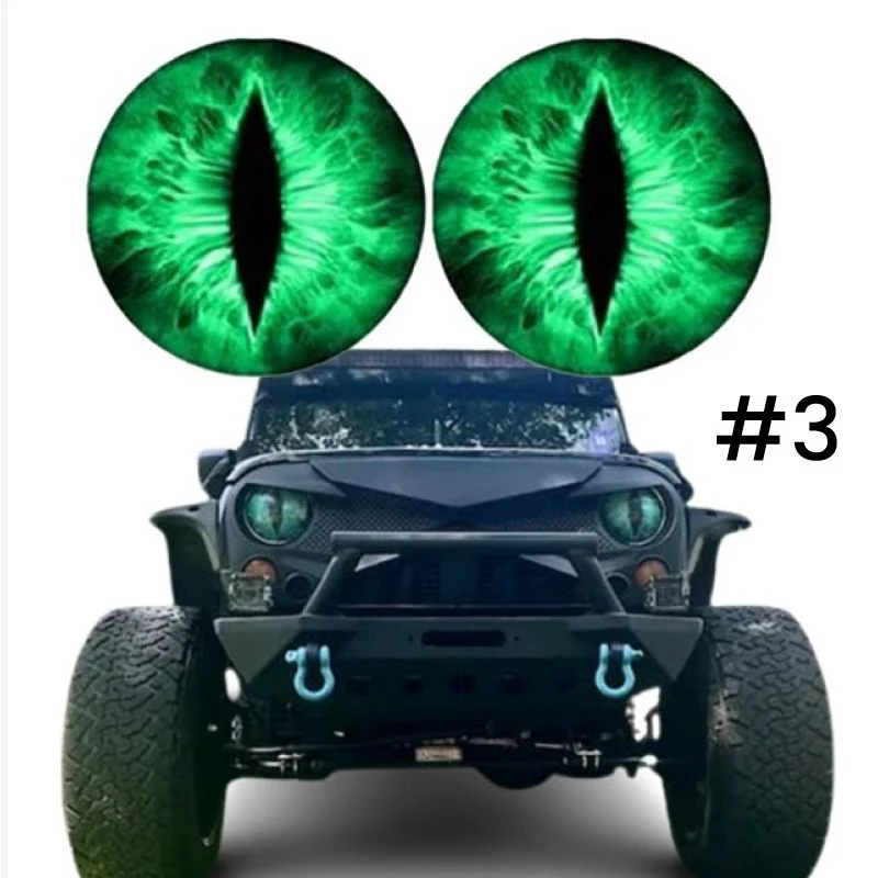 Beast Eyes Headlight Decals (1 Pair) - Image 19