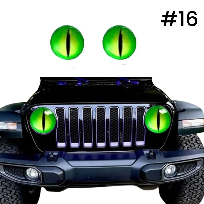 Beast Eyes Headlight Decals (1 Pair) - Image 24