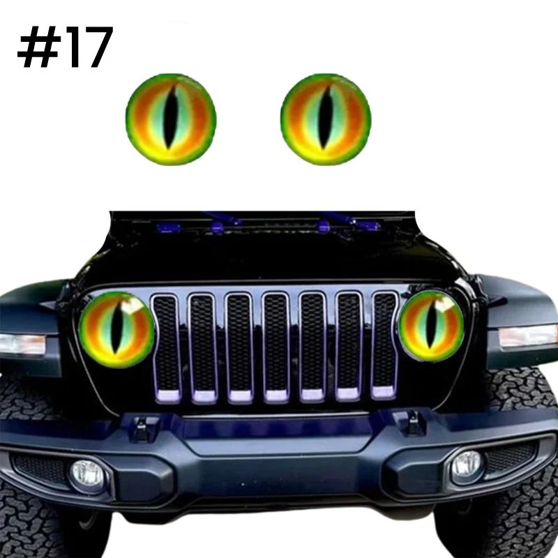 Beast Eyes Headlight Decals (1 Pair) - Image 25