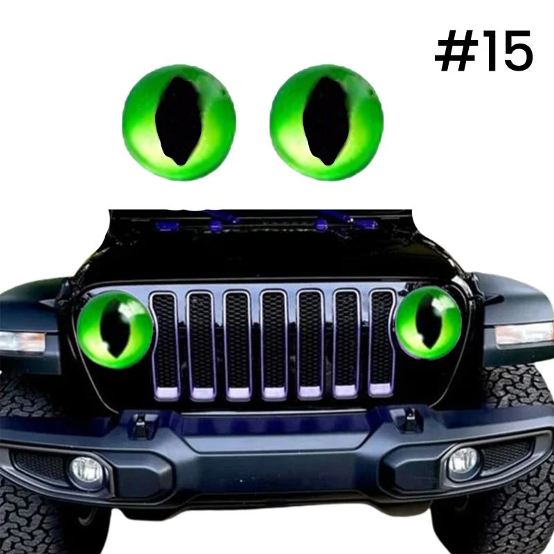 Beast Eyes Headlight Decals (1 Pair) - Image 27