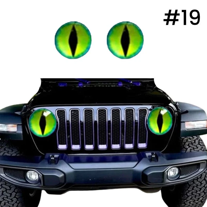Beast Eyes Headlight Decals (1 Pair) - Image 28