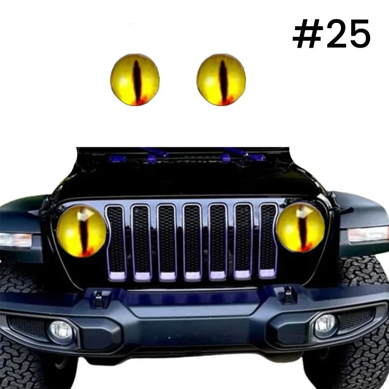Beast Eyes Headlight Decals (1 Pair) - Image 30