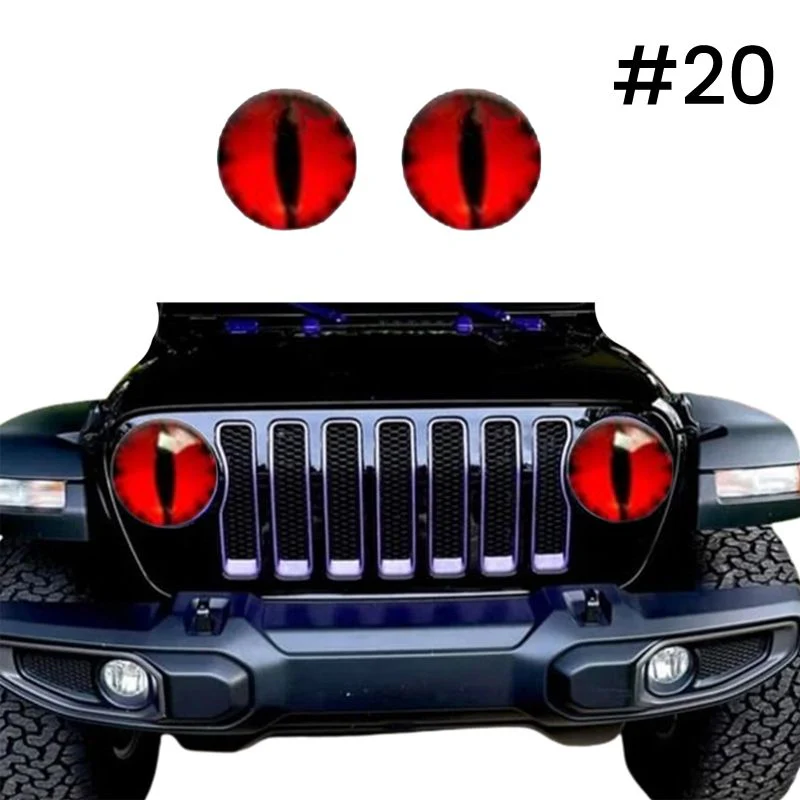 Beast Eyes Headlight Decals (1 Pair) - Image 31