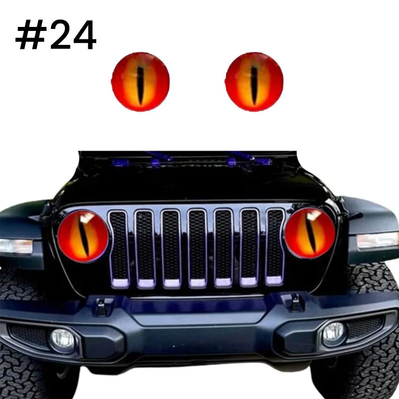 Beast Eyes Headlight Decals (1 Pair) - Image 32