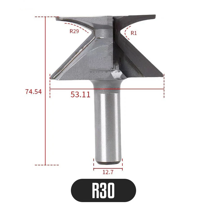 R18/R30 1/2-inch Shank Woodworking Router Bit - Image 10