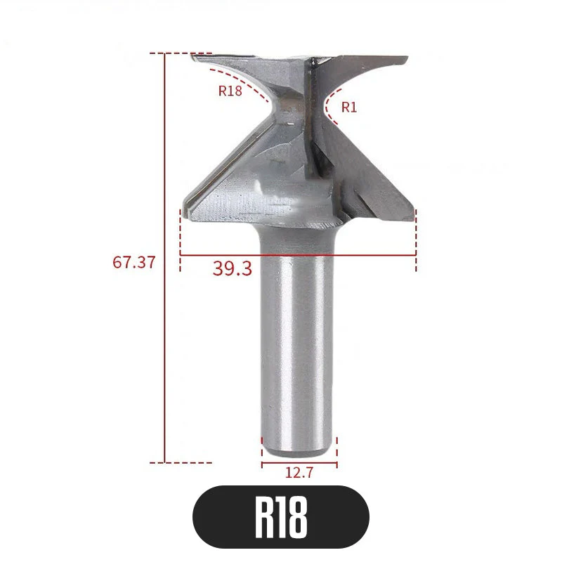 R18/R30 1/2-inch Shank Woodworking Router Bit - Image 9