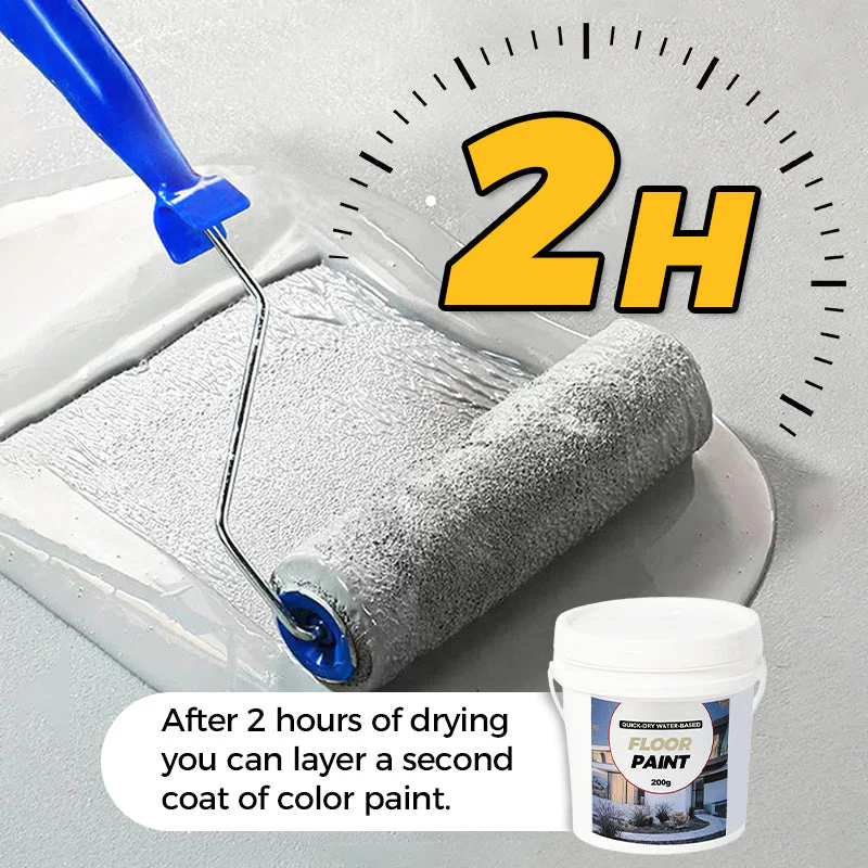 🎅Christmas Pre-sale🎁Quick-Dry Water-Based Floor Paint - Image 5