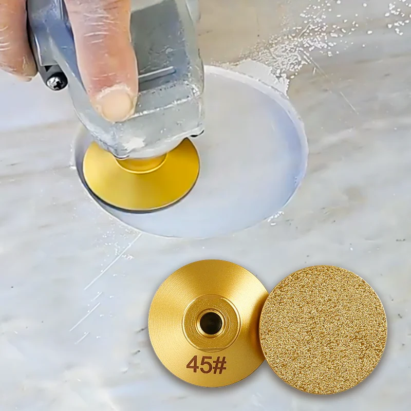 2-Inch Diamond Grinding & Polishing Pad for Angle Grinder Tool - Image 8