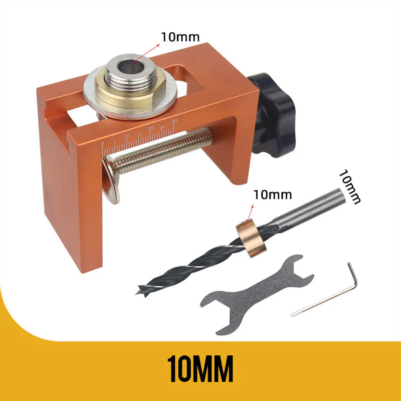 Cabinet Vertical Positioning Clamp and Drill Bill Set - Image 12