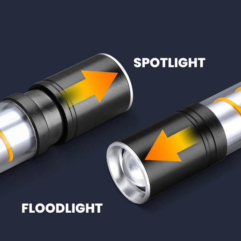 š„2025 HOT SALEš„ Multifunctional Super Bright USB Rechargeable Camping Flashlight - Image 3