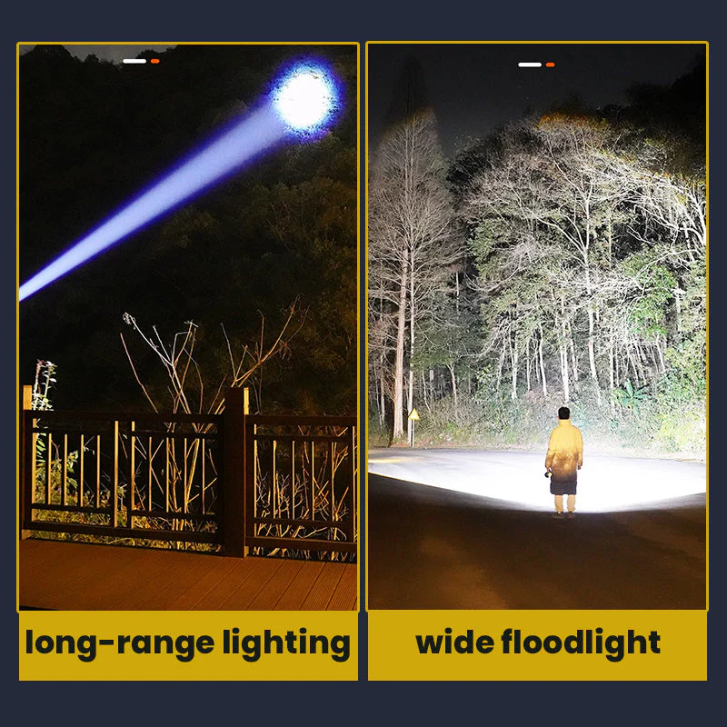 š„2025 HOT SALEš„ Multifunctional Super Bright USB Rechargeable Camping Flashlight - Image 5