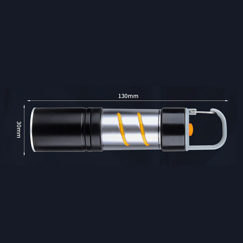 š„2025 HOT SALEš„ Multifunctional Super Bright USB Rechargeable Camping Flashlight - Image 8