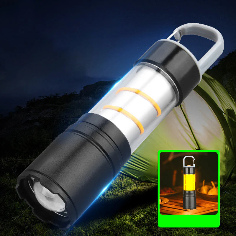 š„2025 HOT SALEš„ Multifunctional Super Bright USB Rechargeable Camping Flashlight - Image 9