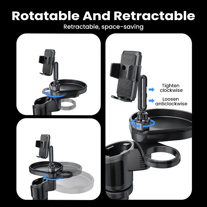 🔥Hot Sale 50% Off🚗4-in-1 Rotatable Car Cup Holder Expander - Image 9