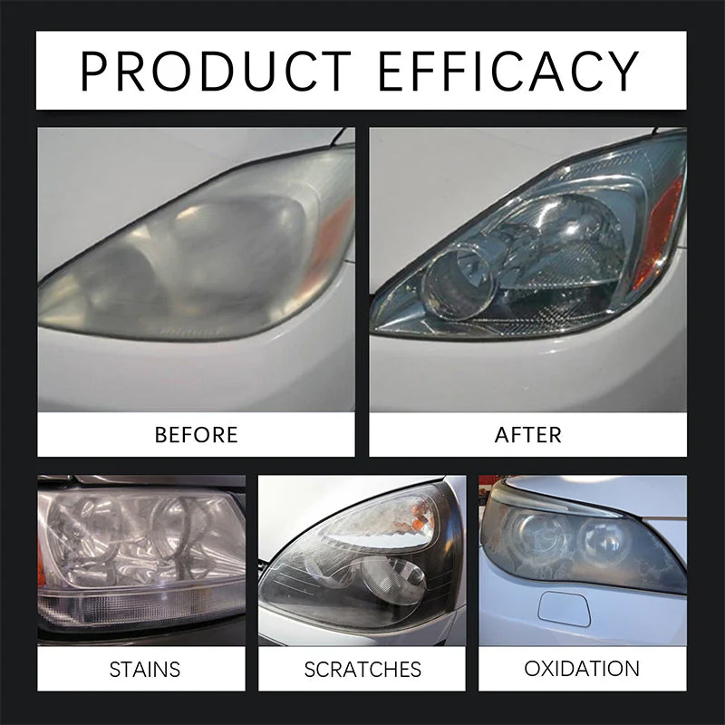 🚘 Automotive Headlamp Restoration Fluid, blurring enhanced crystalline coating refurbisher - Image 4