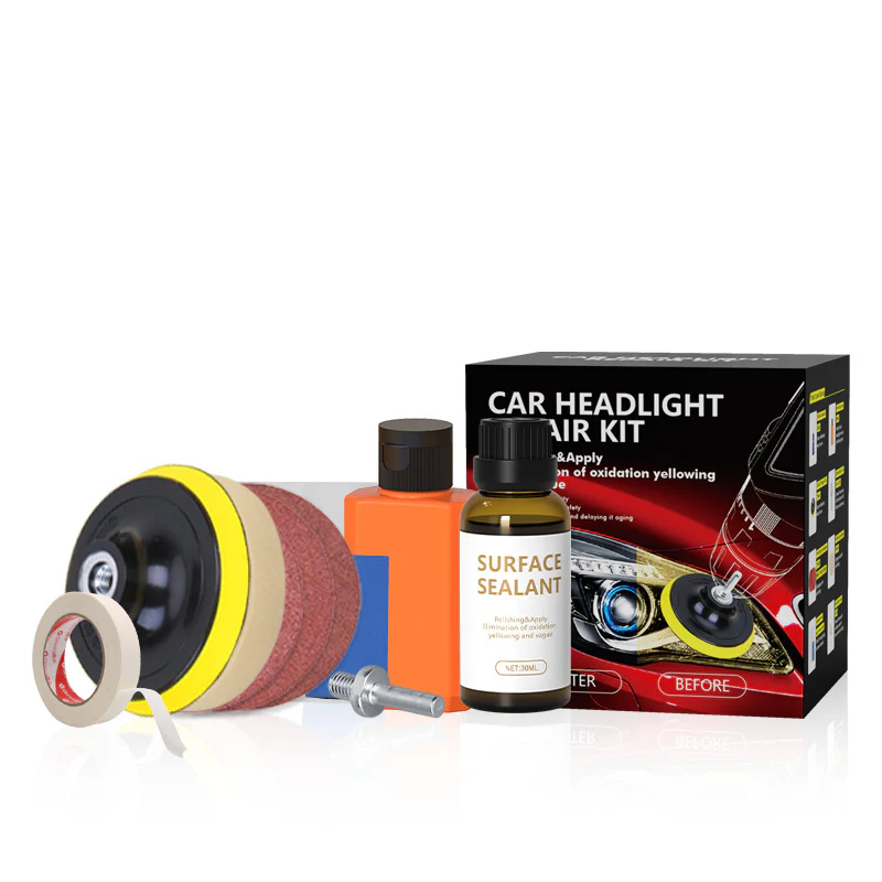 Universal Car Headlight Lens Restoration Kit - Image 2