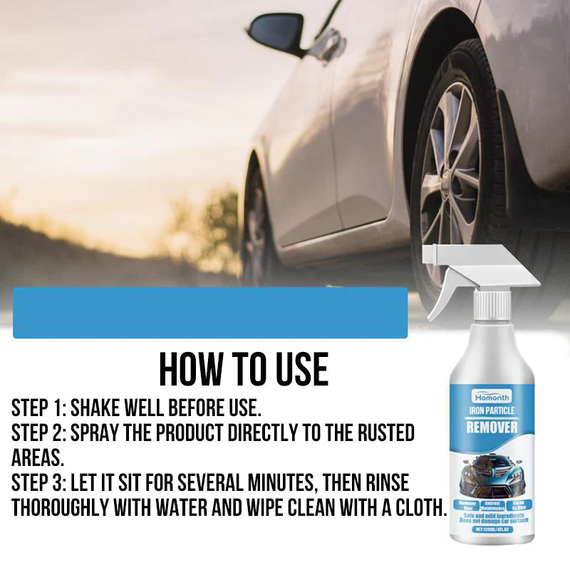 Car Rust & Iron Particle Remover Spray（50% OFF） - Image 8