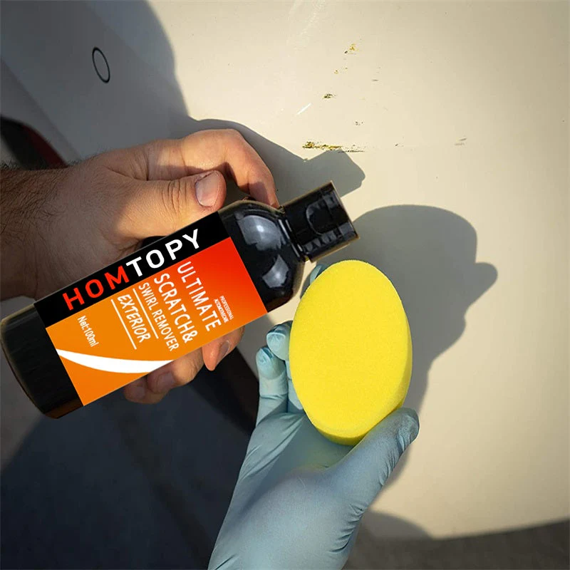 🔥 BUY 2 GET 1 FREE! 🚗 Efficient Car Scratch Remover with Sponge – Removes scratches & swirl marks, restores paint & easy to apply ✨ - Image 4
