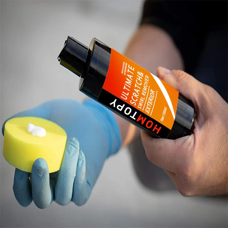 🔥 BUY 2 GET 1 FREE! 🚗 Efficient Car Scratch Remover with Sponge – Removes scratches & swirl marks, restores paint & easy to apply ✨ - Image 6