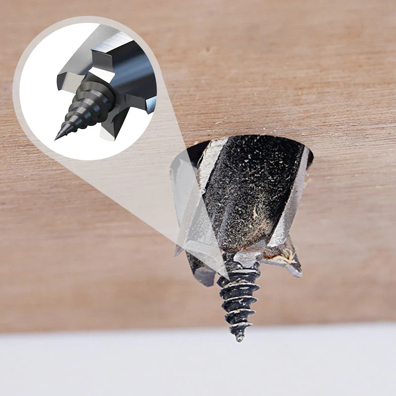 Multifunctional Carbon Steel Twist Smooth Drill Bit - Image 2