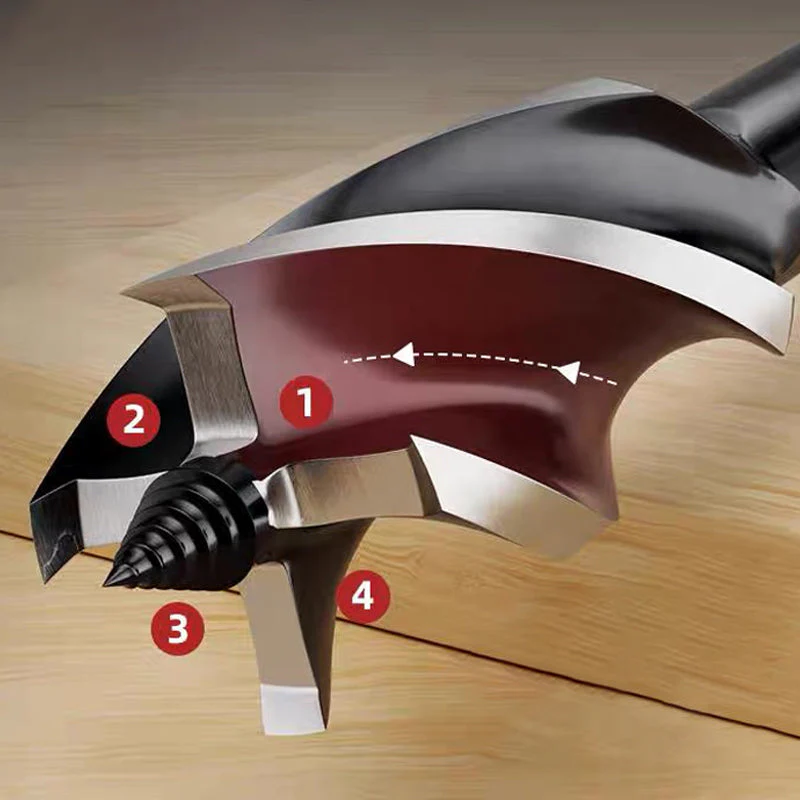 Multifunctional Carbon Steel Twist Smooth Drill Bit - Image 4