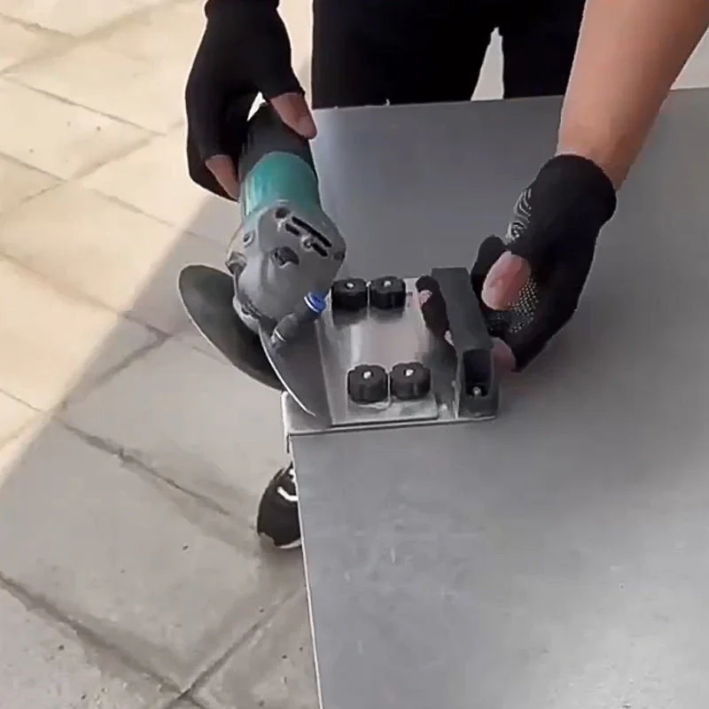 Angle Grinder Stand for Tile 45° Chamfer Cutting - Image 6