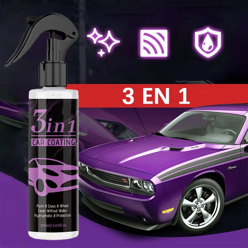 3 in 1 High Protection Durable Car Coating Spray - Image 2