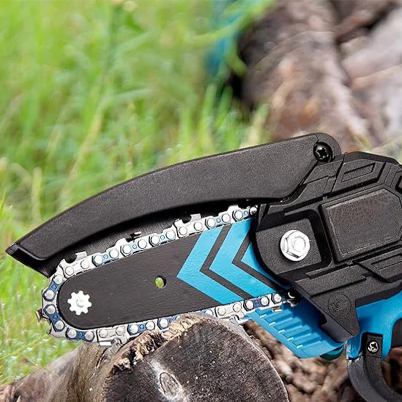 6-Inch Cordless Mini Chainsaw with 20V Battery - Image 4