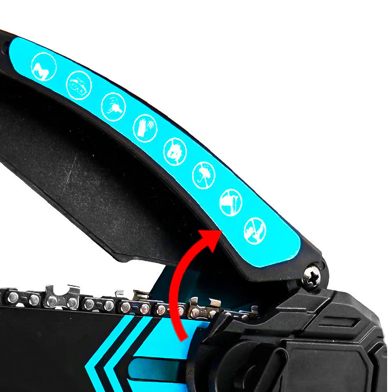 6-Inch Cordless Mini Chainsaw with 20V Battery - Image 7