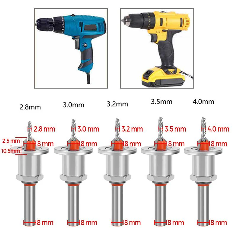 Pousbo® Adjustable Countersink Drill Bit - Image 9