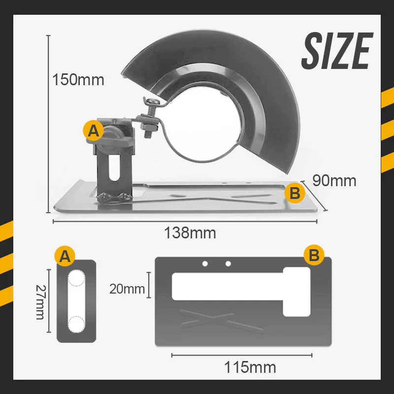 CUTTING STAND PROTECTIVE COVER KIT FOR ANGLE GRINDER - Image 8