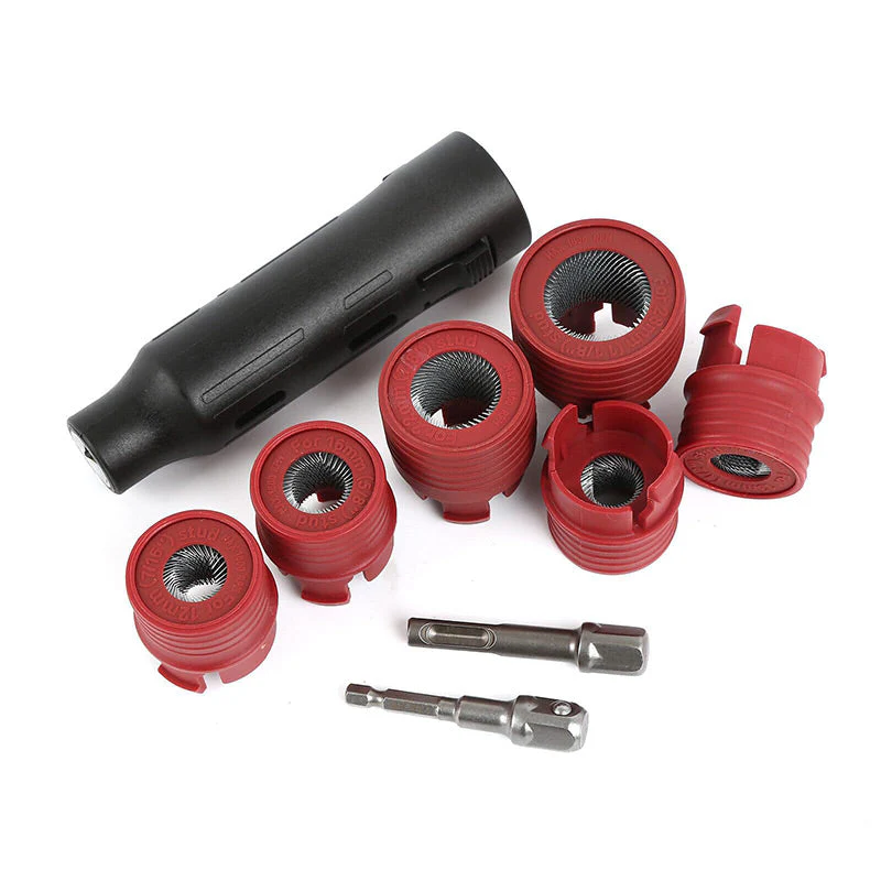 Automotive Wheel Stud Rust and Debris Cleaner Tool Set - Image 9