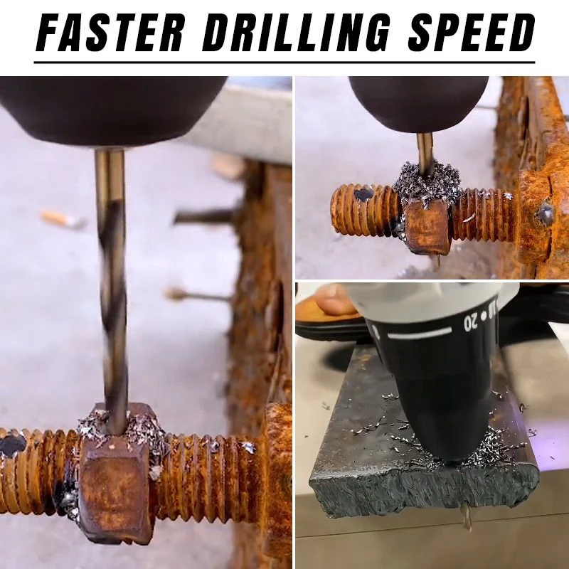 Titanium-plated high-speed steel drill bit set (multiple sets of specifications) - Image 3