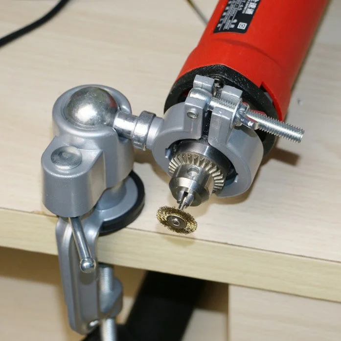 Electric Grinder Electric Drill Universal Rotating Fixed Bracket Vise Shelf - Image 4