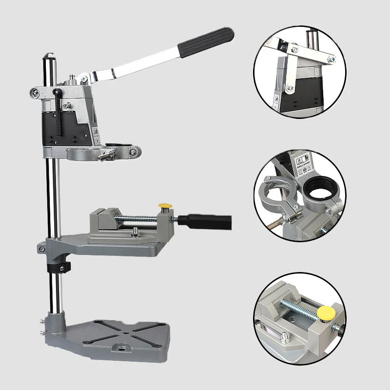 Universal Multi-function Aluminum Electric Drill Stand - Image 7